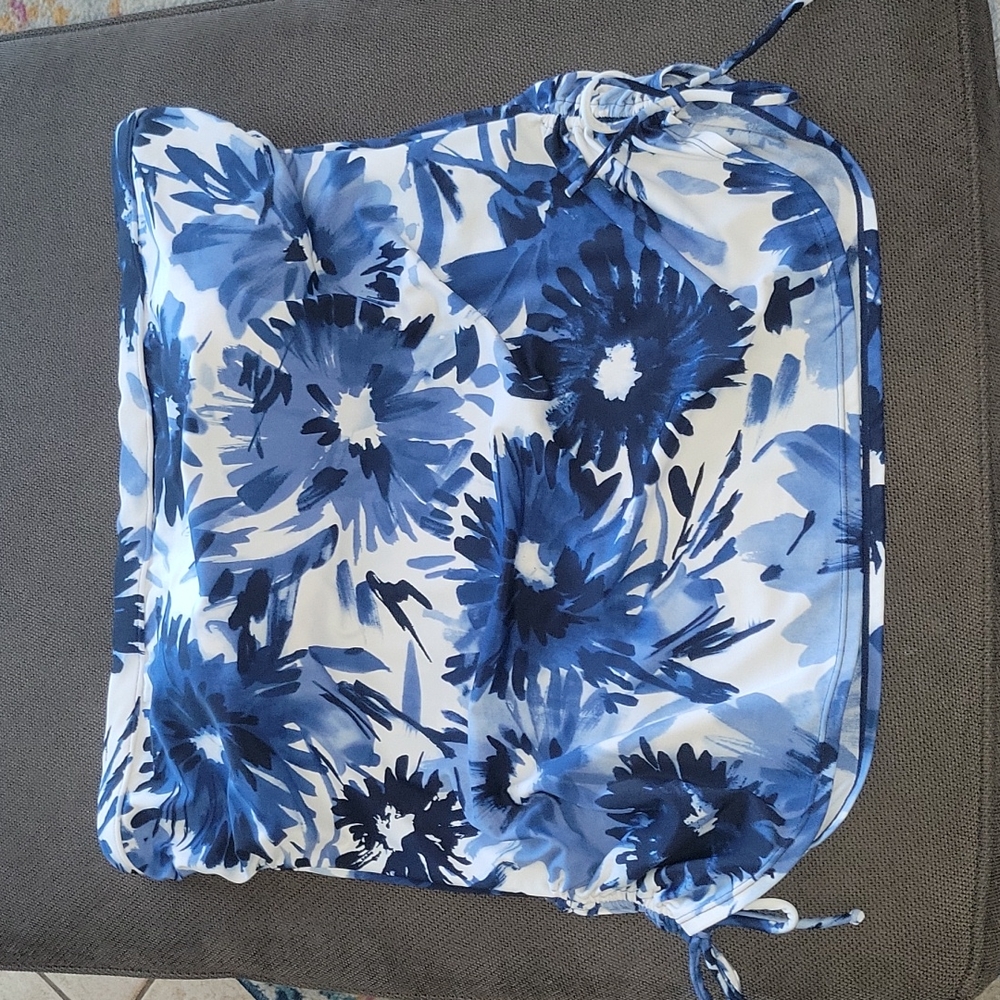 Penbrooke Abstract Flower Tube Tankini NWOT